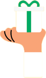 рука